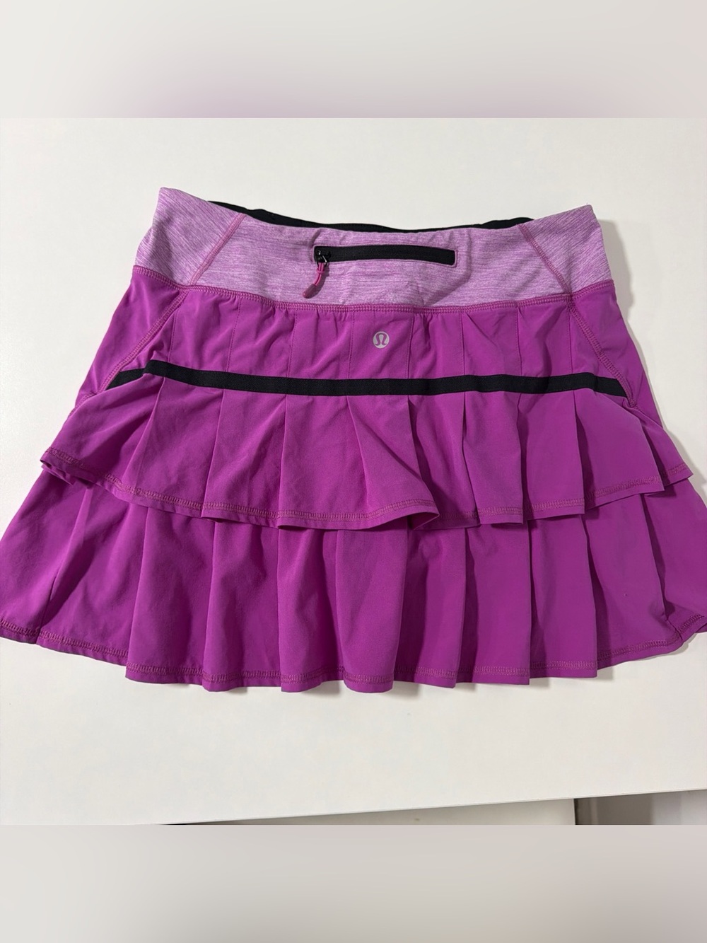 Lululemon Run: Pace Setter Skirt
Ultra Violet / Heathered Ultra Violet